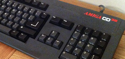 Amiga CD32 keyboard